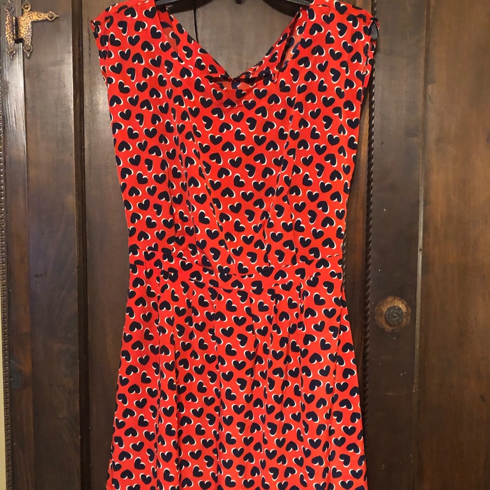 Old Navy, red heart dress, never worn